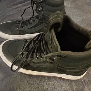 Army Green Ultracush Van Hightops